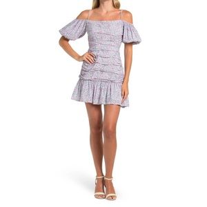 Blue/ Pink Floral Dress